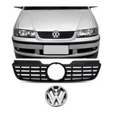 Grade Do Radiador + Emblema Do Vw Gol G3 Fase 1