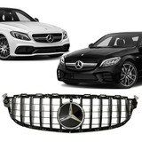 Grade Gtr Black Piano Emblema Mercedes W205 C63 C43 Amg 2019
