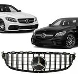 Grade Gtr Black Piano Emblema Mercedes W205 C63 C43 Amg 2019