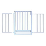 Grade Proteção Extensor Prolongador Corredor Animais Criança Cor Branco