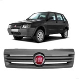 Grade Radiador + Emblema Fiat Uno 2009 2010 2011 2012 2013