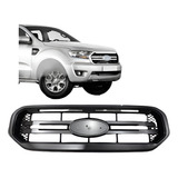 Grade Radiador Ranger 2020/2022 Cinza/ Preta