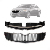 Grade Superior E Inferior Cruze 10 11 12 13 14 Friso Cromado