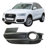Grade Tela Moldura Esquerdo Farol Milha Q3 2012 2015 Audi