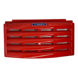 Grade Veneziana Proteção Frontal Para Metalfrio Vermelho