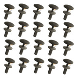 Grampo / Presilha Para Forro Teto Parede Lateral Caminhão Mercedes Benz - Pacote 20 Unidades Cinza