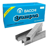 Grampo P/ Grampeador 23/13 Galvanizado 5 Mil Unid. - Bacchi