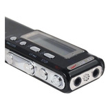 Gravador De Voz Digital 8gb Mp3 Usb Espião Microfone 480 Hor