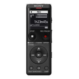Gravador De Voz Digital Sony Icd Ux570f Estéreo Display Oled