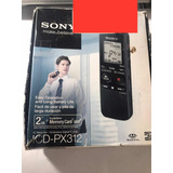 Gravador Digital Sony Icd-px312 Mp3/usb Sem Cartao Usado