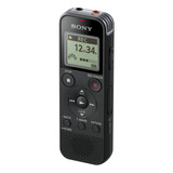 Gravador Voz Digital Sony Icd Px470 4gb Expansível Até 32gb Cor Preto