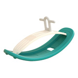 Green Toddler Rocker Board Kids Rocking Horse Seesaw Balance