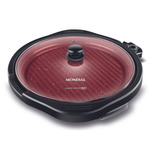 Grill Redondo Cook & Grill 1270w G-03-rc Red Ceramic Mondial 220v