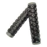 Grip Bicicleta Velo VLG-184 130mm Gel Preto/cinza