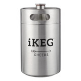 Growler Barril A Vaccum 4l Novo + Bolsa Termica!