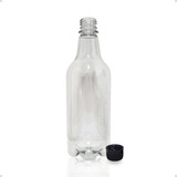 Growler Garrafa Pet Cristal 600ml Kombucha - 10 Unidades