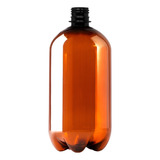 Growler Pet 1,0l Âmbar Kit 60un Acompanha Tampa E Alça
