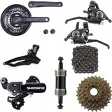 Grupo Kit Marcha Bike 21v Mtb Transmissão Shimano/yamada