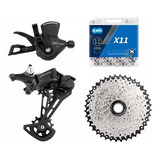 Grupo Kit Shimano Deore 11v M5100 11x50t - Corrente Kmc X11