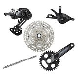 Grupo Shimano Deore 12v M6100 C/pedivela 32d Cassete 10/51