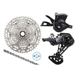 Grupo Shimano Deore M6100 12v Cassete 10/51 S/pedivela Kit