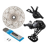 Grupo Shimano Deore M6100 4pç Câmbio Cassete 10/51d 1x12v Nf