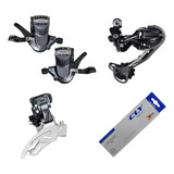 Grupo Upgrade 9 Velocidades Shimano Deore/alivio