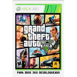 Gta V Xbox 360 Desbloqueado Leg Portugues