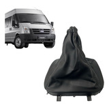 Guarda Pó Alavanca Marcha ( Preto ) Ford Transit 08/13 Coifa