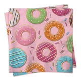 Guardanapo Donuts Color 32,5 X 32,5cm C/20 Unidades - Cromus