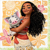 Guardanapos Para Bebidas Amscan Disney Moana Collection 16 U