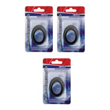  Guarnição Base Antena Teto Corsa Celta Prisma.kit 03 Peças