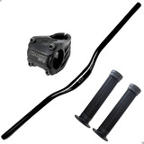 Guidao Bicicleta 31.8x720mm+ Mesa Suporte+ Manopla Gios Mtb