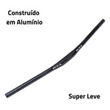 Guidão Bike 720mm Flat Backsweep 9° Reto Guidon Mtb Alumínio