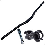 Guidão Gts Bike 31.8mm Mesa 80mm Adaptador Bicicleta Aro 29