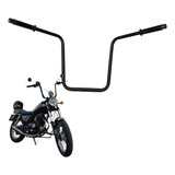 Guidão Seca Suvaco Fosco 40cm + Luvinha + Pesinho Kit Full