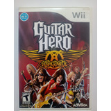 Guitar Hero Aerosmith Nintendo Wii Mídia Física Completo