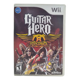 Guitar Hero Aerosmith Nintendo Wii Mídia Física Usado + Nf