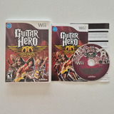 Guitar Hero Aerosmith Wii Original Pronta Entrega + Nf