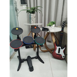 Guitar Hero Guitarra + Bateria Warrios Of Rock Xbox360