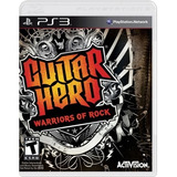 Guitar Hero Warriors Of Rock - Mídia Física Ps3
