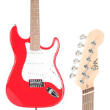 Guitarra Basic Strato Ewa Ewr 10 - Mwr- Special Color Red