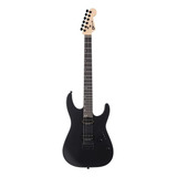 Guitarra Charvel Pro-mod Dk24 Hh Ht E Ebony Fb Satin Black Orientação Da Mão Destro