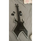 Guitarra Dreamgear Warbeast Preta Para Videogame Ps2 Ps3 Ps4