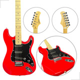 Guitarra Elétrica 6 Cordas Strato Timbre Profissional Oferta