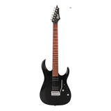 Guitarra Elétrica Cort X Series X100 De Meranti Black Poro Aberto Com Diapasão De Jatobá