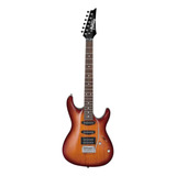 Guitarra Elétrica Ibanez Sa Gio Gsa60 De Okoume Brown Sunburst Com Diapasão De Amaranto