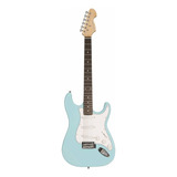 Guitarra Elétrica Michael St Michael Standard Gm217n De Tília Light Blue Com Diapasão De Ébano