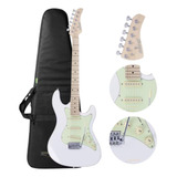 Guitarra Elétrica Strinberg Sts100 Brilhante White 2022+capa