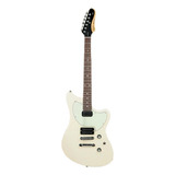 Guitarra Elétrica Tagima Brasil Rocker De Marupá Vintage White Com Diapasão De Pau Ferro